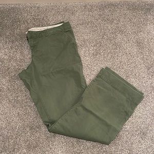 Old Navy Low Rise Pants Green Size 12 Regular